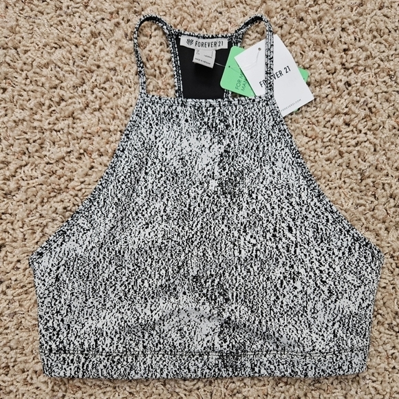 Forever 21 Other - NWT Forever 21 Jacquard Sports Bra - small